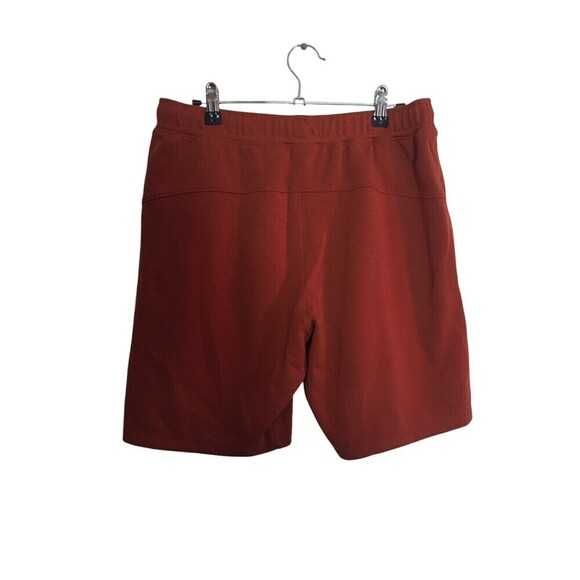Tom Brady Brand Pliability Shorts Men's Size Small Rust Orange Stretch - Picture 2 of 6